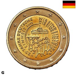 Germany 2 Euro 2015 G "German Unification" UNC