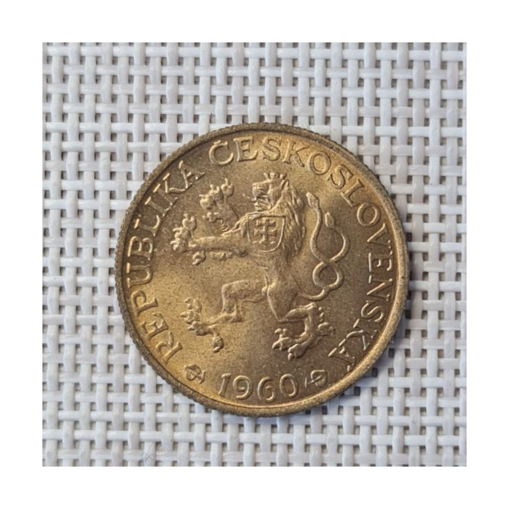 Czechoslovakia 1 Koruna 1960 KM-46 XF