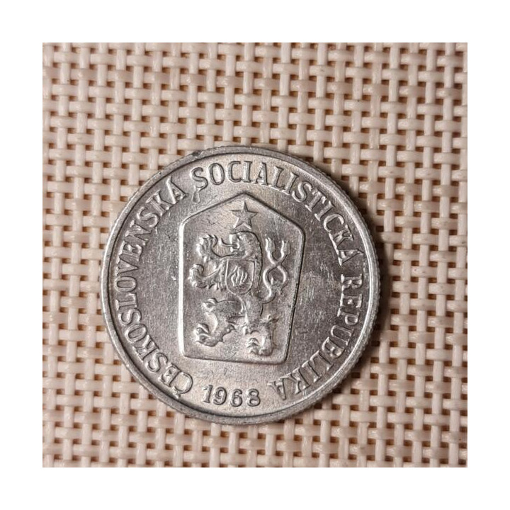 Czechoslovakia 10 Hellers 1968 KM-49.1 VF