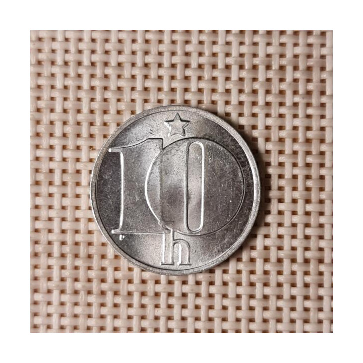 Czechoslovakia 10 Hellers 1982 KM-80 VF