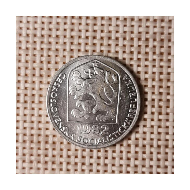 Czechoslovakia 10 Hellers 1982 KM-80 VF