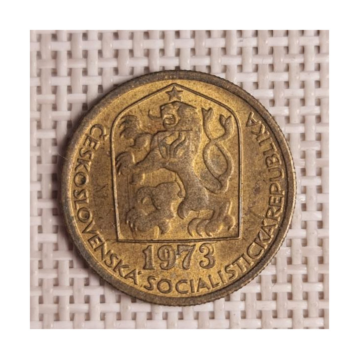 Czechoslovakia 20 Hellers 1973 KM-74 VF