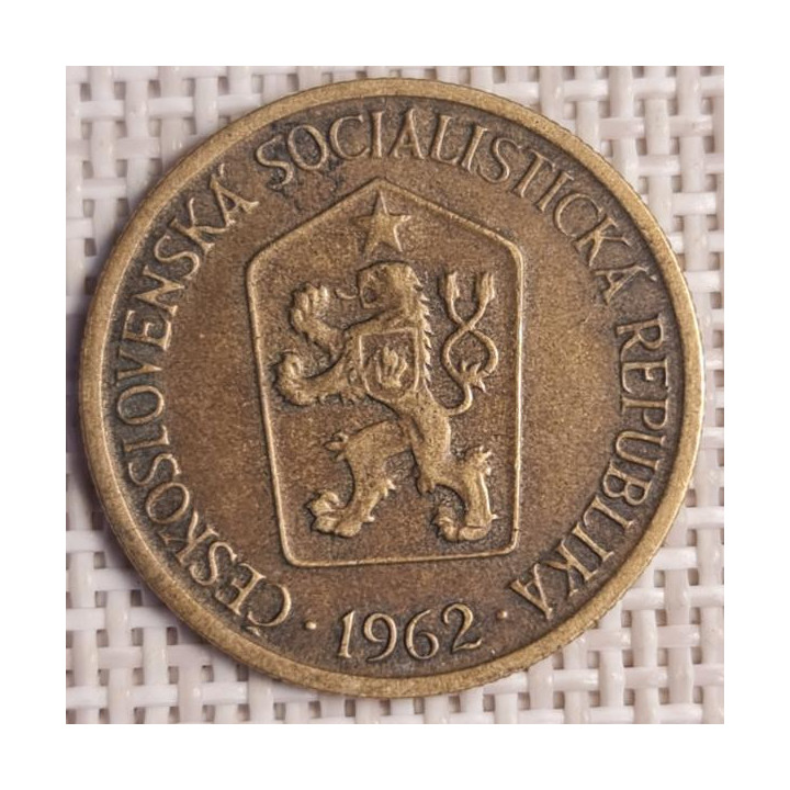 Czechoslovakia 1 Koruna 1962 KM-50 VF