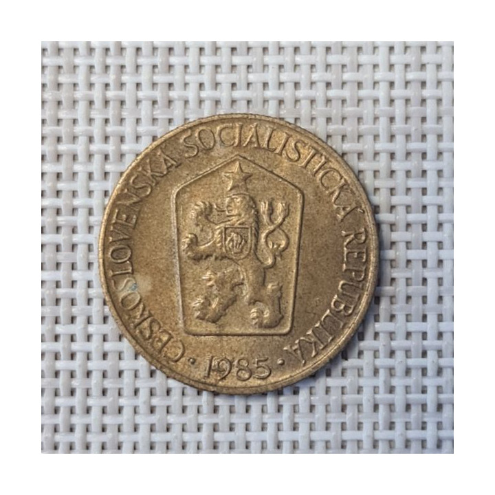 Czechoslovakia 1 Koruna 1985 KM-50 VF