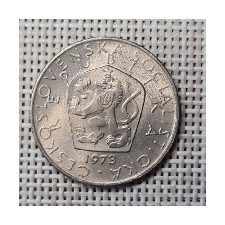 Czechoslovakia 5 Korun 1973 KM-60 XF