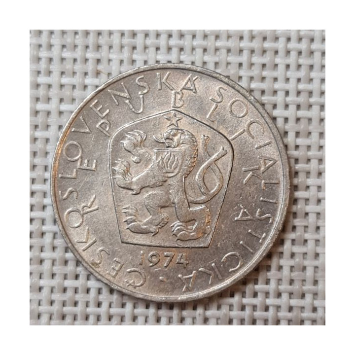 Czechoslovakia 5 Korun 1974 KM-60 VF