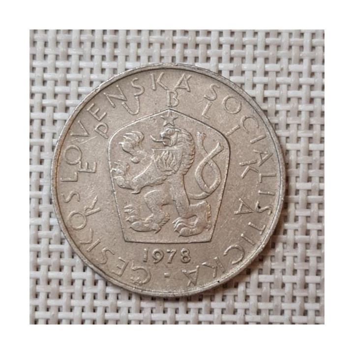 Czechoslovakia 5 Korun 1978 KM-60 VF