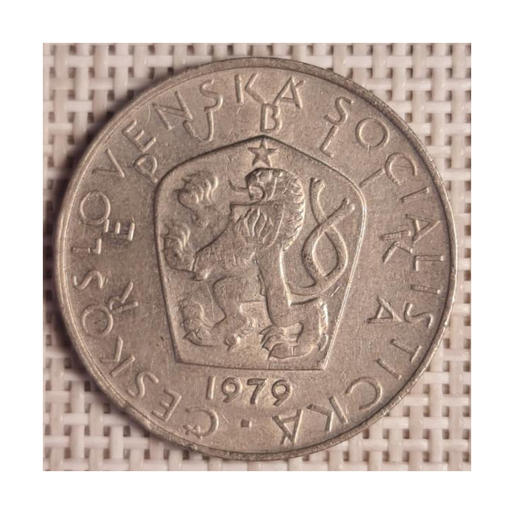 Czechoslovakia 5 Korun 1979 KM-60 VF