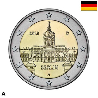 Germany 2 Euro 2018 A "Berlin" UNC