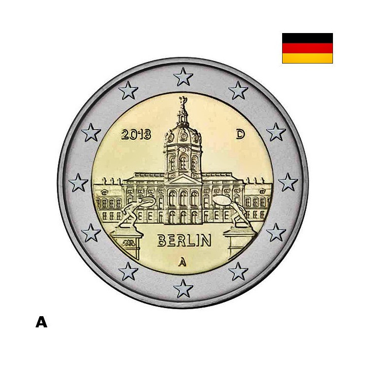 Germany 2 Euro 2018 A "Berlin" UNC