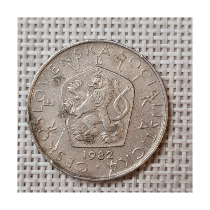 Czechoslovakia 5 Korun 1982 KM-60 VF