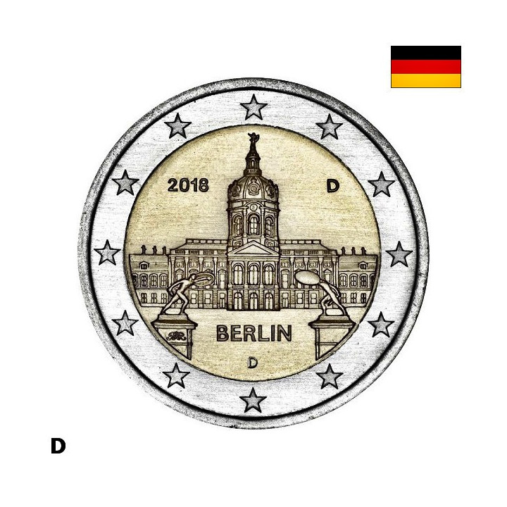 Germany 2 Euro 2018 D "Berlin" UNC