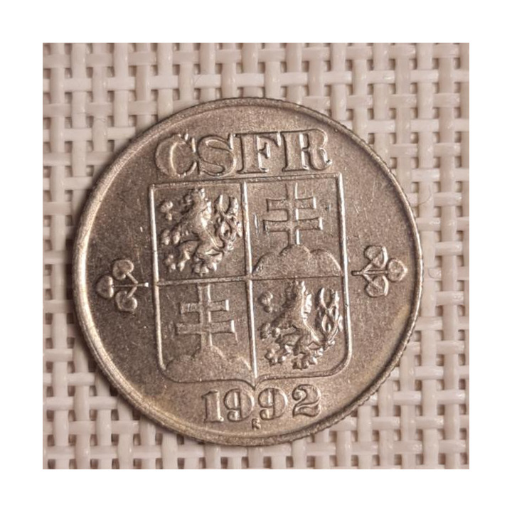 Czechoslovakia 50 Hellers 1992 KM-144 VF