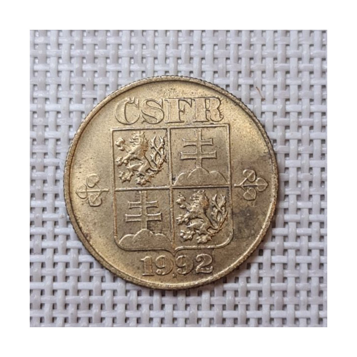 Czechoslovakia 1 Koruna 1992 KM-151 XF