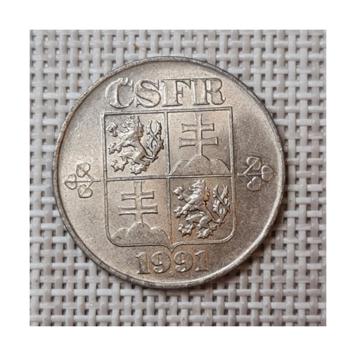Czechoslovakia 5 Korun 1991 KM-152 XF