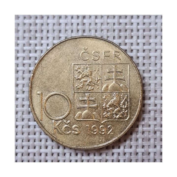 Czechoslovakia 10 Korun 1992 "Alois Rasin" KM-159 XF