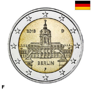 Germany 2 Euro 2018 F "Berlin" UNC