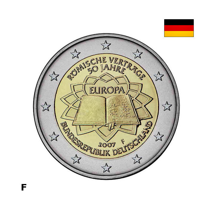 Germany 2 Euro 2007 F "TOR" UNC