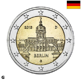 Germany 2 Euro 2018 G "Berlin" UNC