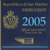 San Marino Official Euro Set (8,88€) 2005 BU