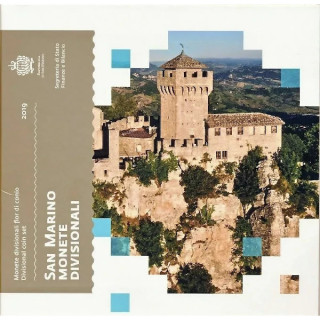 San Marino Official Euro Set (3,88€) 2019 BU