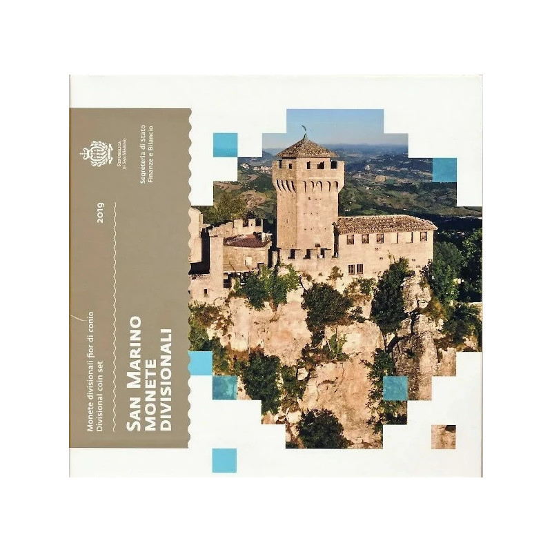 San Marino Official Euro Set (3,88€) 2019 BU