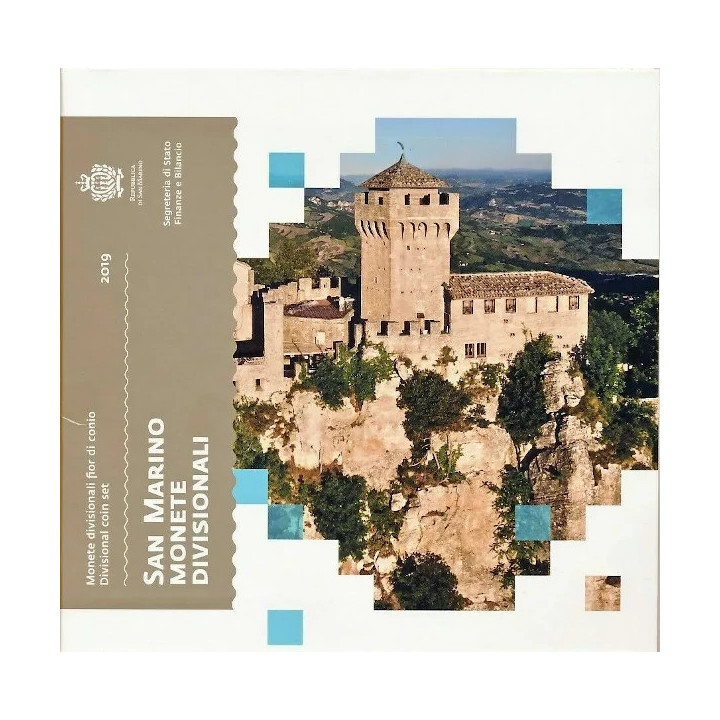 San Marino Official Euro Set (3,88€) 2019 BU