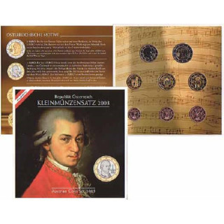Austria Official Euro Set (3,88€) 2003 BU