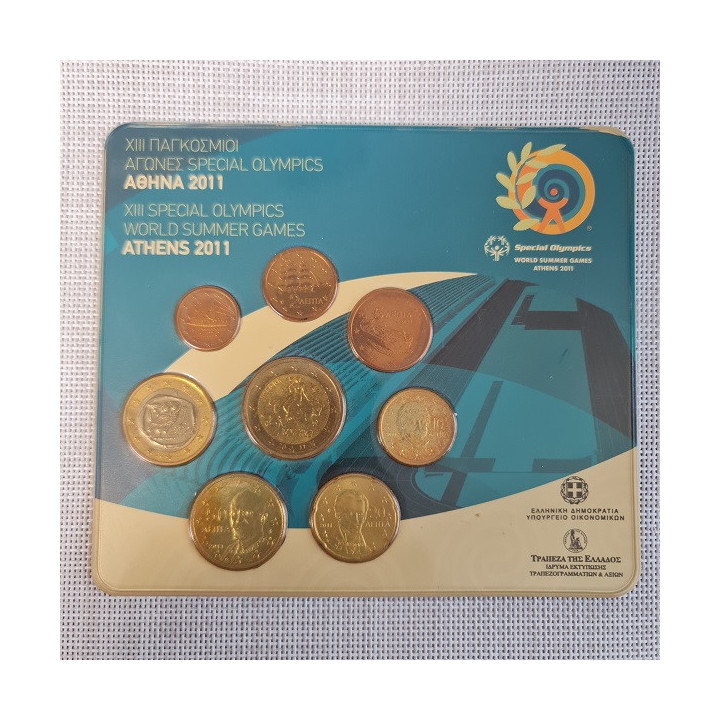 Greece Euro Set (3,88€) 2011 BU