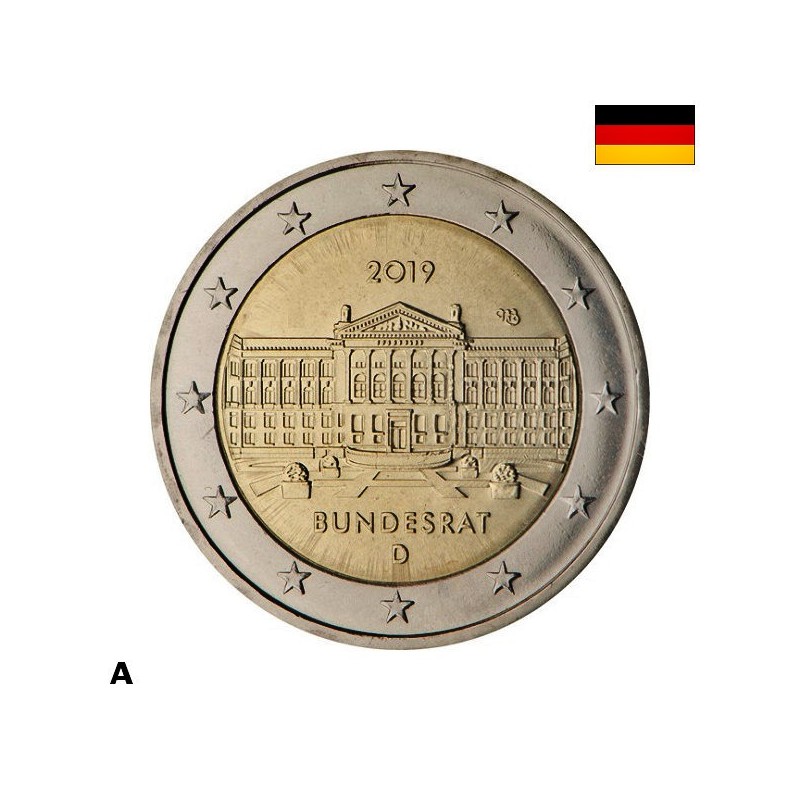 Germany 2 Euro 2019 A "Bundesrat" UNC