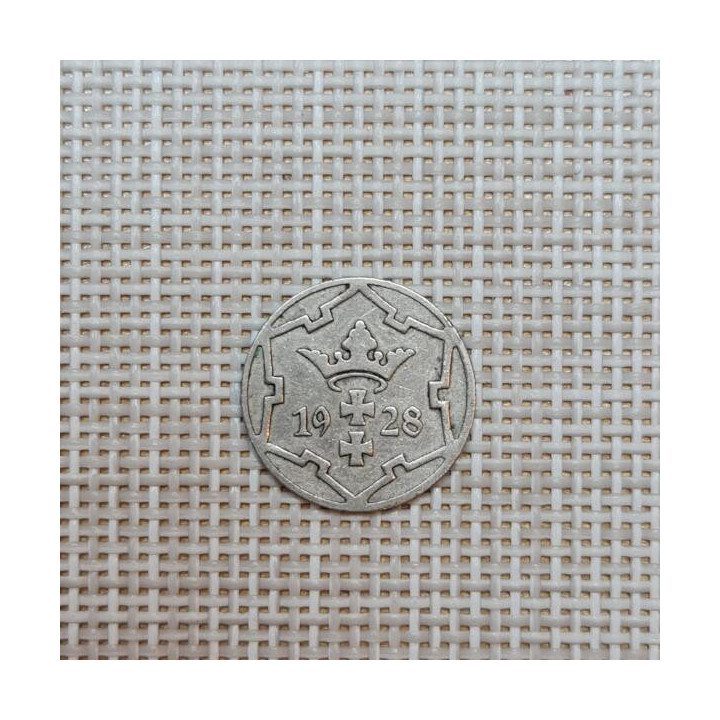 Danzig 5 Pfennig 1928 KM-142 VF