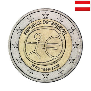 Austria 2 Euro 2009 "EMU" UNC