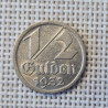 Danzig ½ Gulden 1932 KM-153 VF/XF