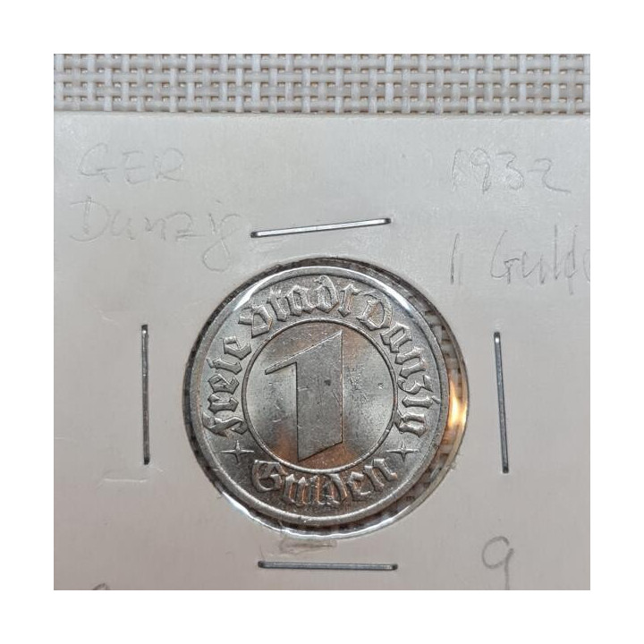 Danzig 1 Gulden 1932 KM-154 XF