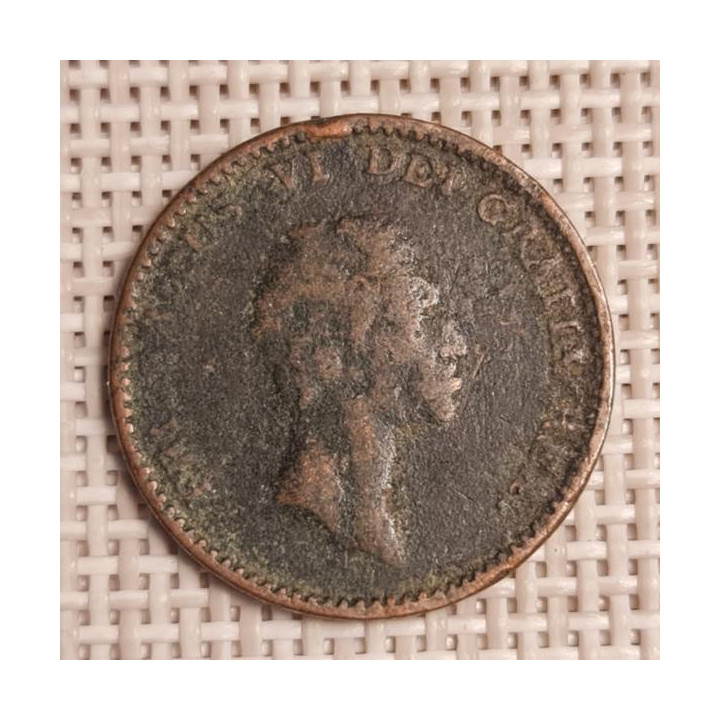 Denmark 1 Rigsbankskilling 1813 KM-680 F
