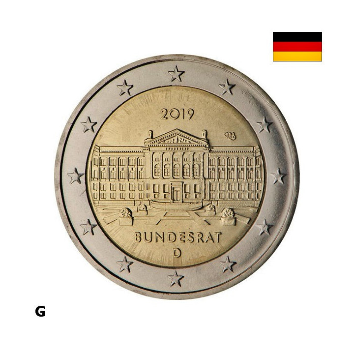 Germany 2 Euro 2019 G "Bundesrat" UNC
