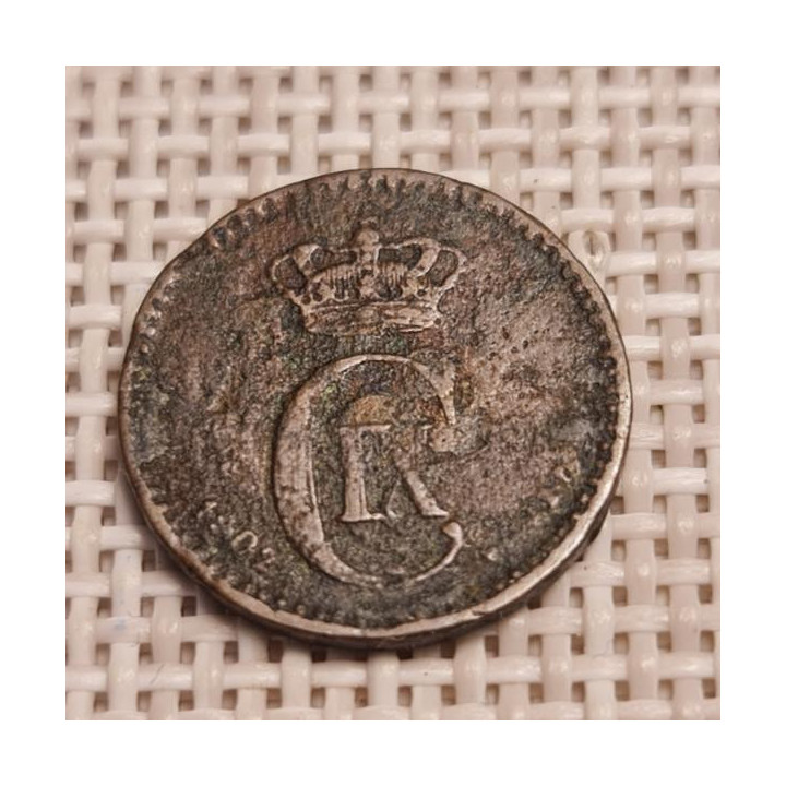 Denmark 1 Øre 1902 KM-792 F