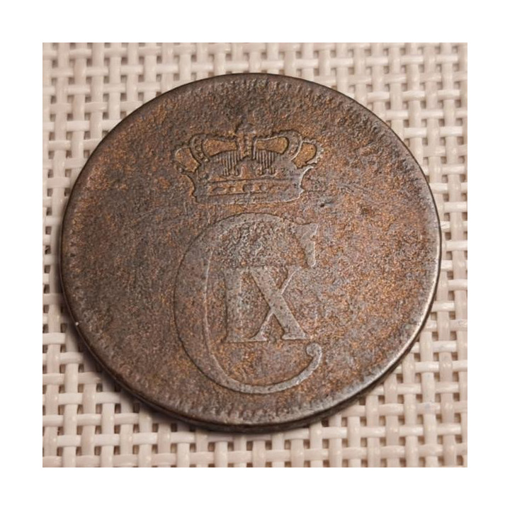 Denmark 5 Øre 1873-1906 KM-794 F