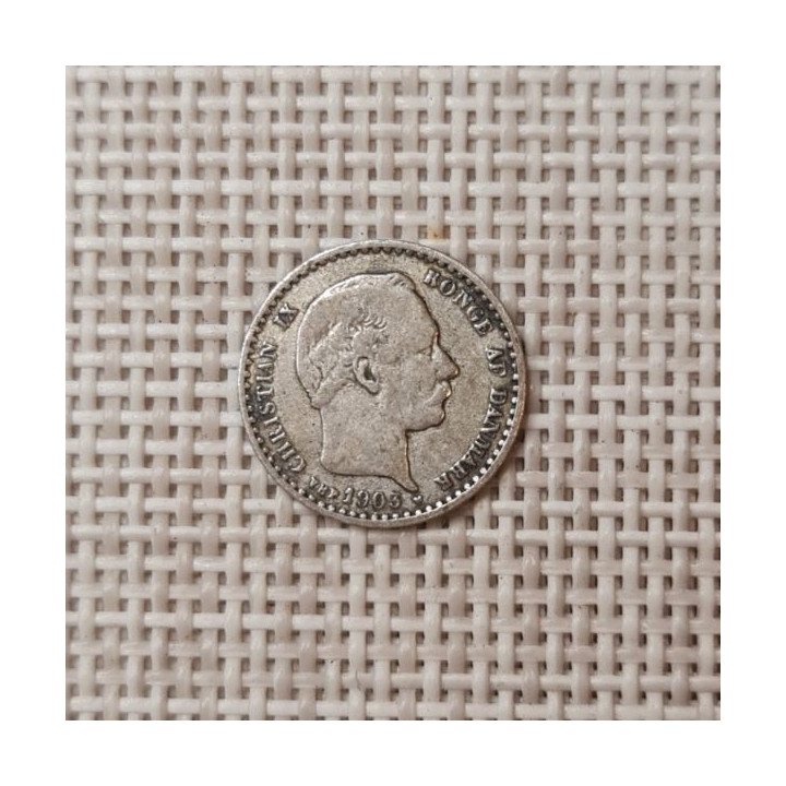 Denmark 10 Øre 1903 KM-795 VF