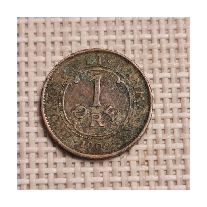 Denmark 1 Øre 1909 KM-804 F