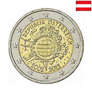 Austria 2 Euro 2012 "TYE" UNC