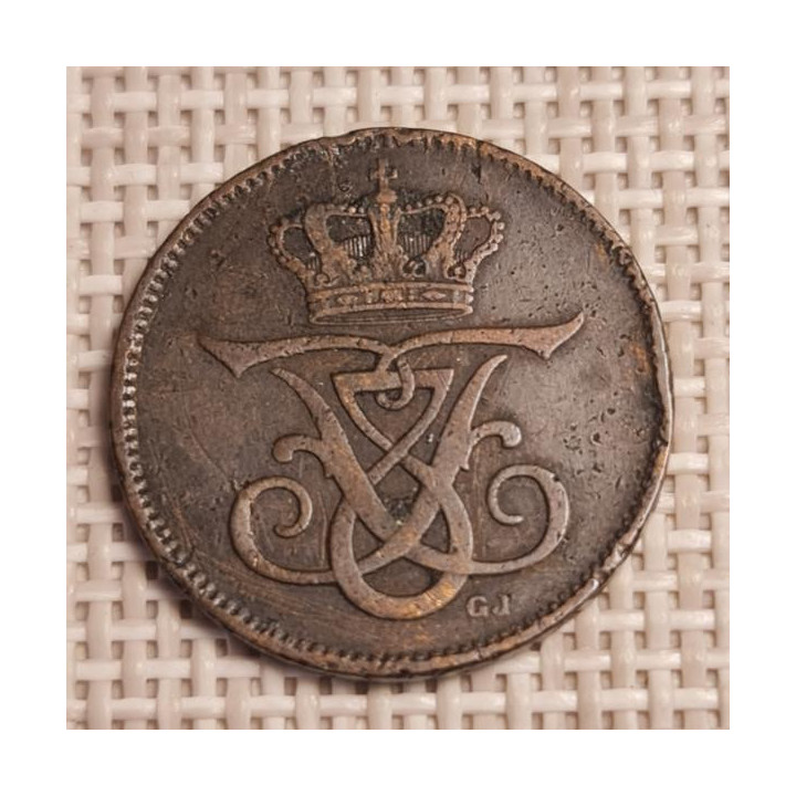 Denmark 2 Øre 1912 KM-805 F