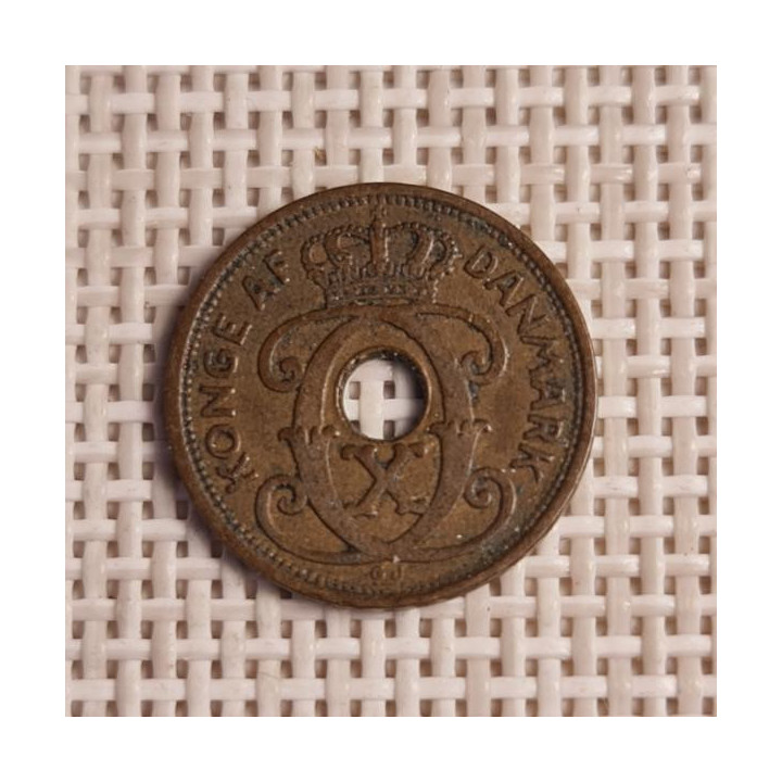 Denmark 1 Øre 1930 KM-826 VF