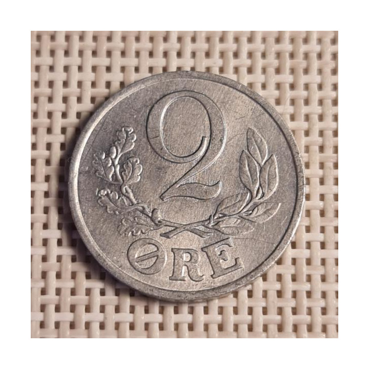 Denmark 2 Øre 1941 KM-833 VF
