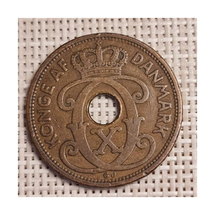Denmark 5 Øre 1930 KM-828 VF
