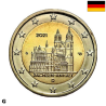 Germany 2 Euro 2021 G "Saxony-Anhalt" UNC