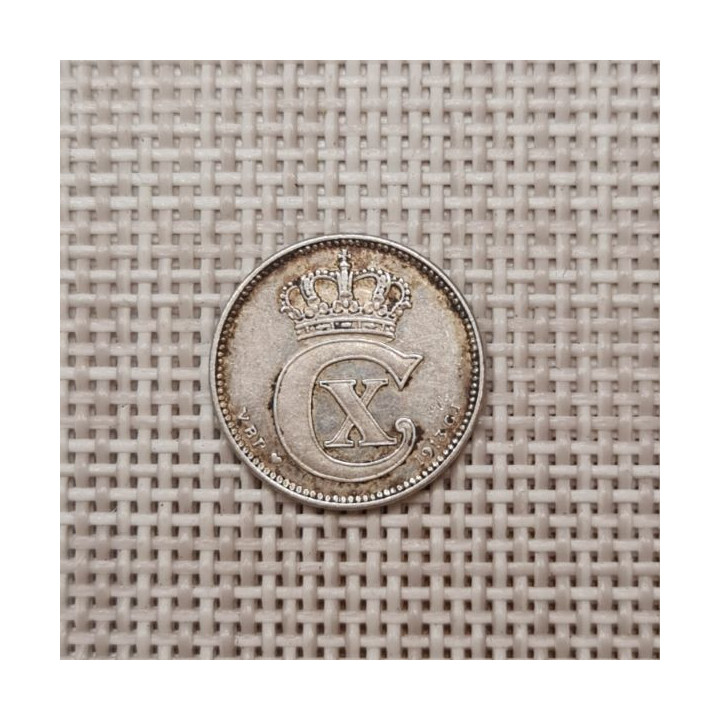 Denmark 25 Øre 1913 KM-815 VF