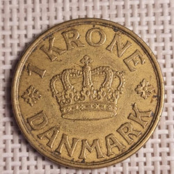 Denmark 1 Krone 1939 KM-824 VF