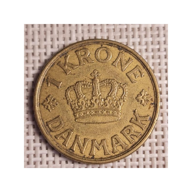 Denmark 1 Krone 1939 KM-824 VF