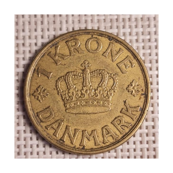 Denmark 1 Krone 1939 KM-824 VF